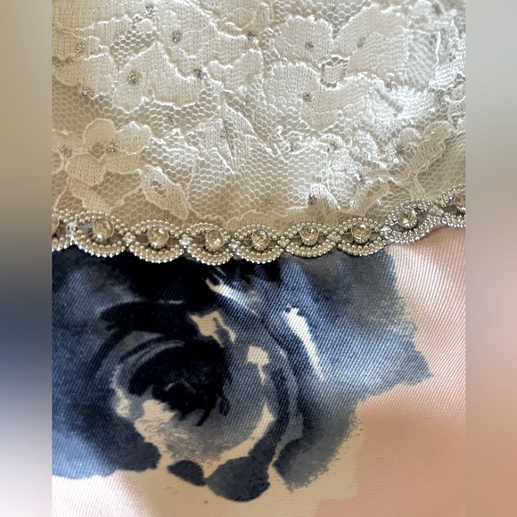 Girls Speechless Sleeveless Fit & Flare Dress with high-low structure. - Picture 4 of 8